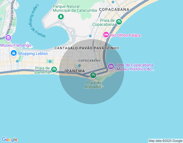 Imóvel no mapa
