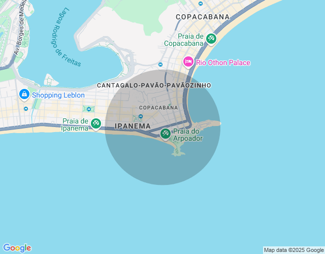 Imóvel no mapa