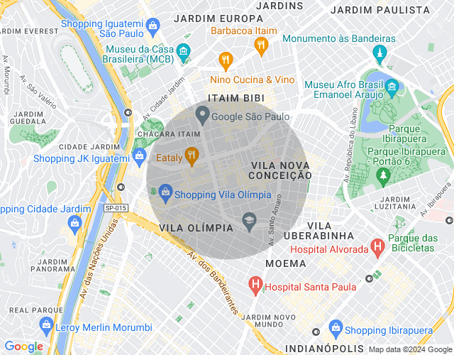 Imóvel no mapa