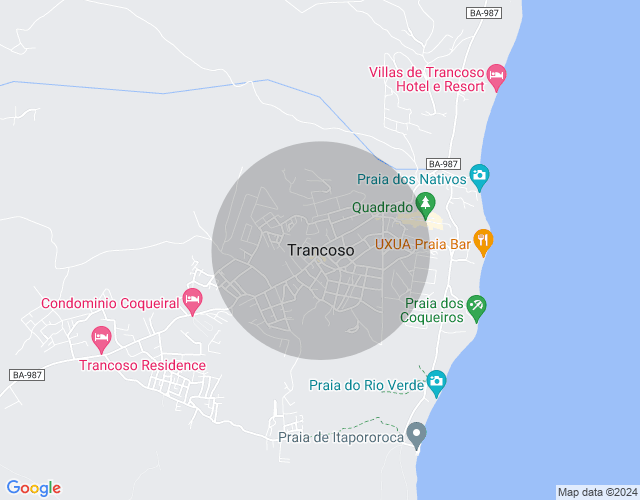 Imóvel no mapa