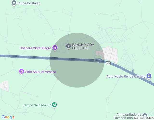 Imóvel no mapa