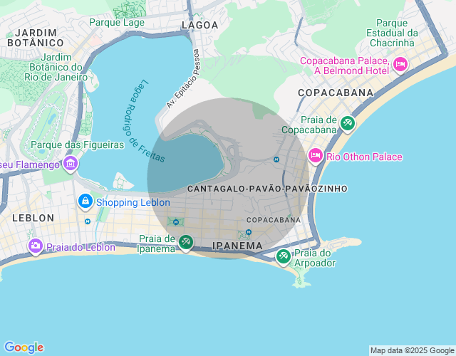 Imóvel no mapa