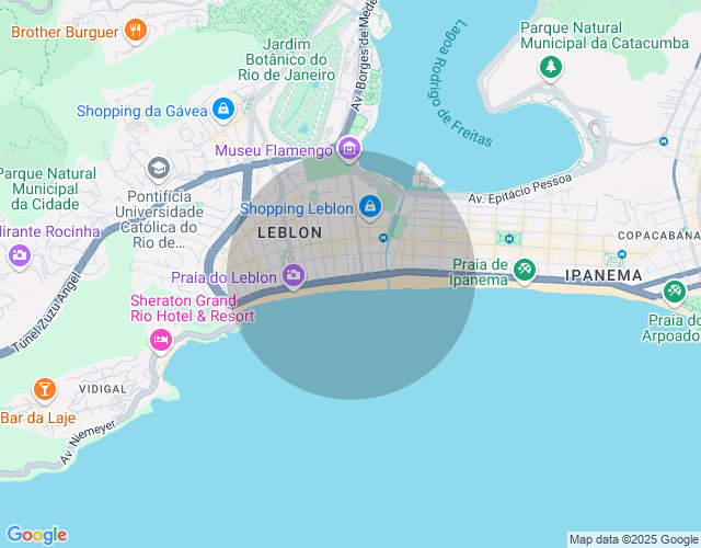 Imóvel no mapa