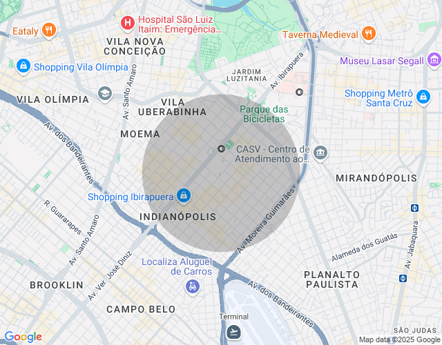 Imóvel no mapa