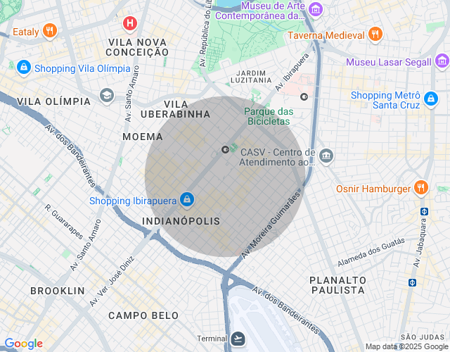 Imóvel no mapa