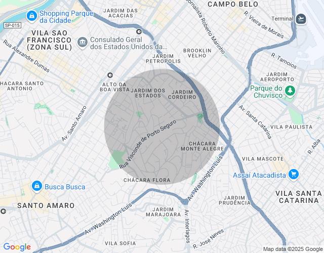 Imóvel no mapa