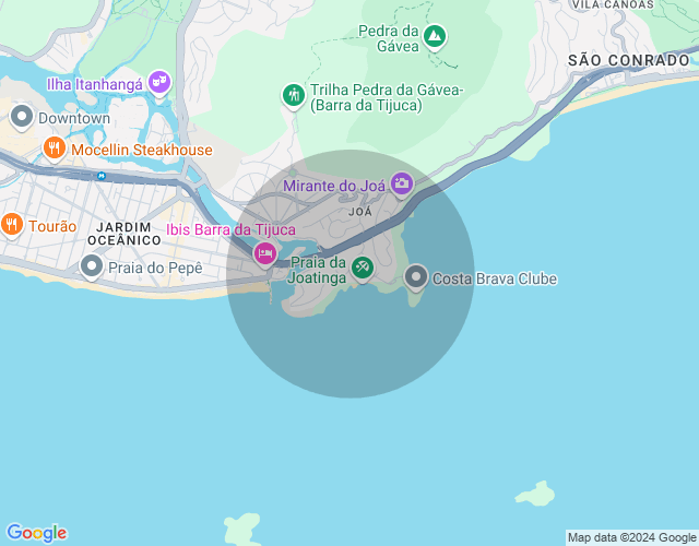 Imóvel no mapa