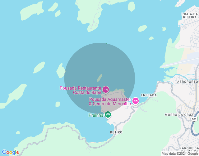 Imóvel no mapa