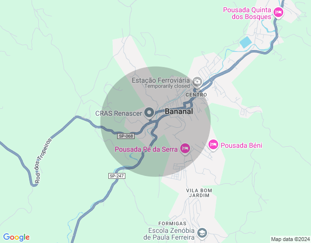Imóvel no mapa