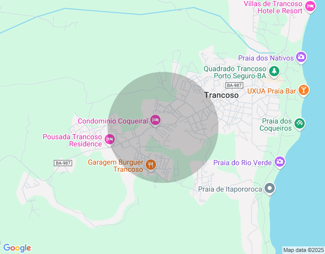 Imóvel no mapa