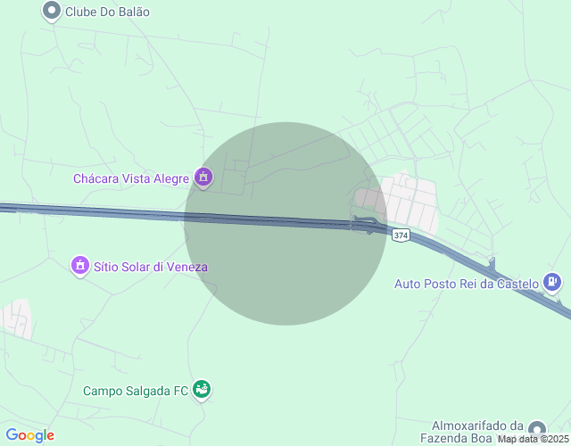 Imóvel no mapa