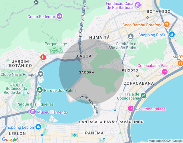 Imóvel no mapa