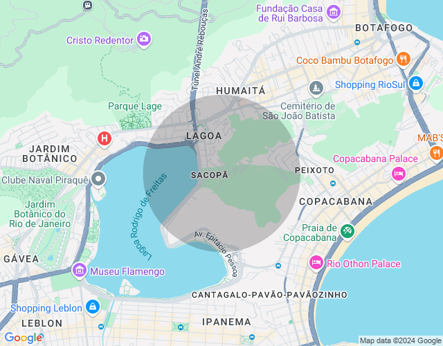 Imóvel no mapa