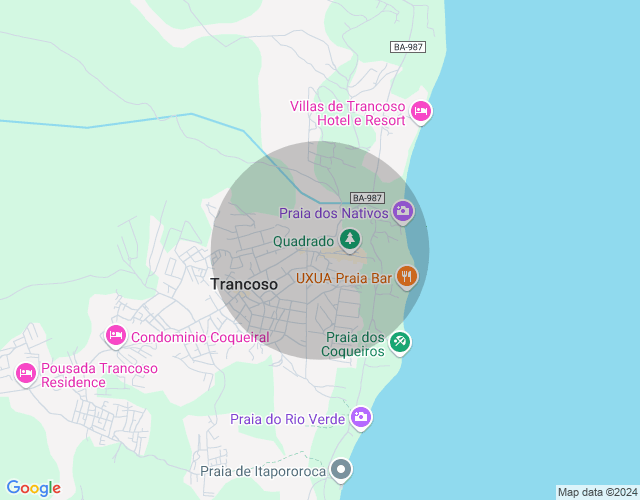 Imóvel no mapa