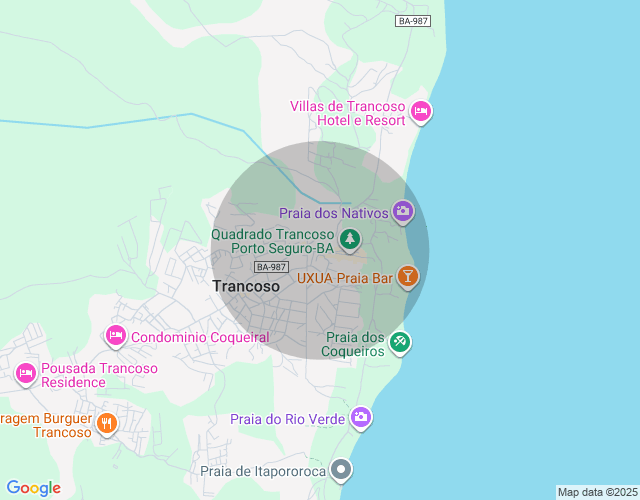 Imóvel no mapa