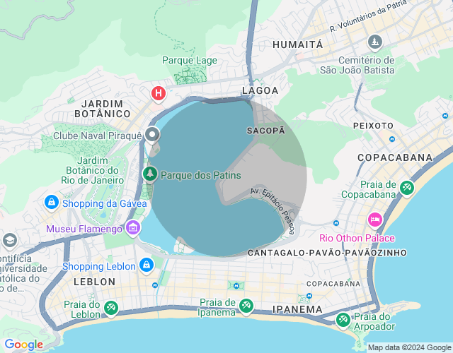 Imóvel no mapa