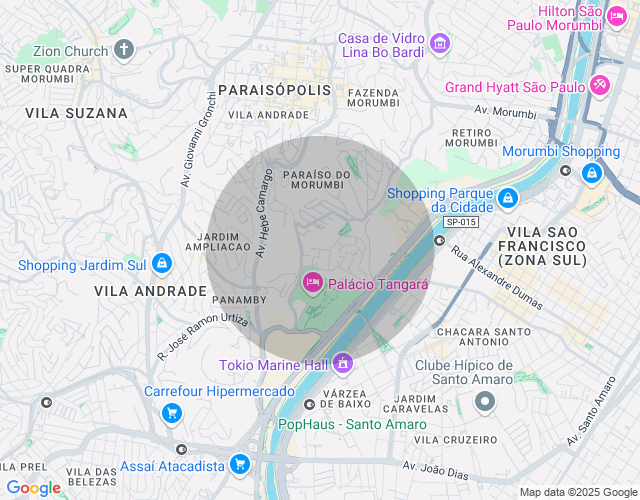 Imóvel no mapa