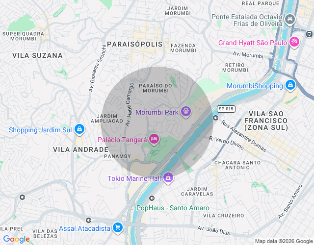 Imóvel no mapa