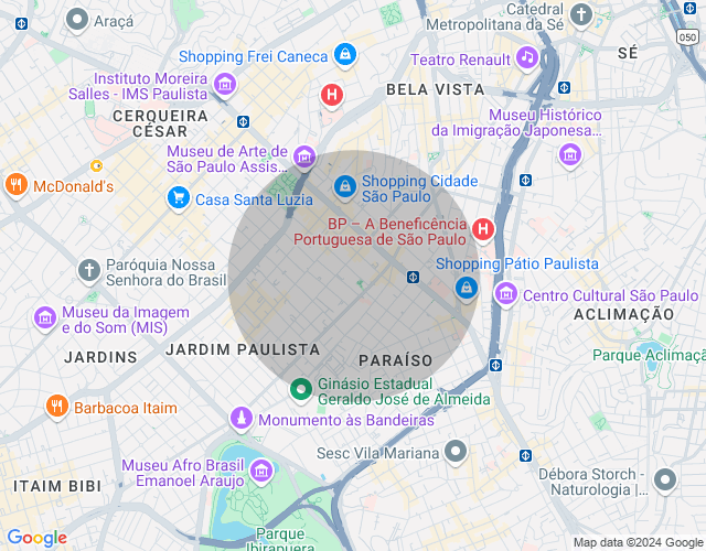 Imóvel no mapa