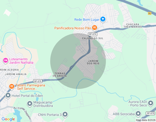 Imóvel no mapa