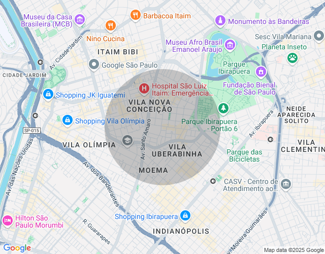 Imóvel no mapa
