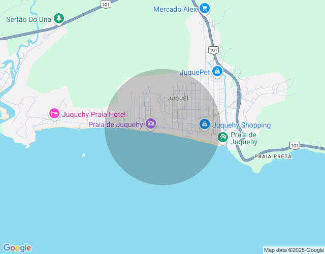 Imóvel no mapa