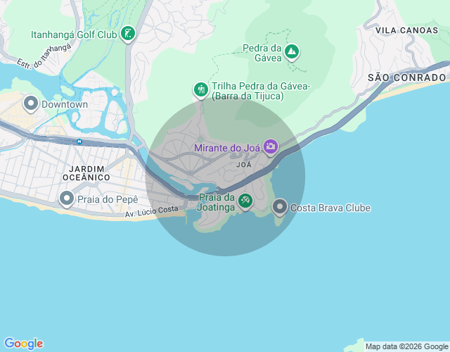 Imóvel no mapa
