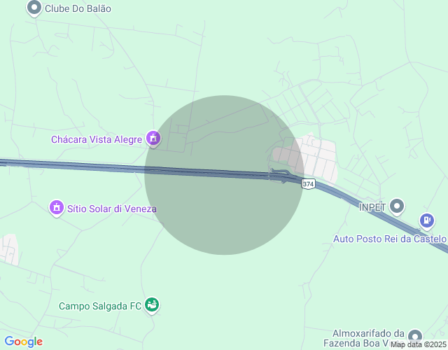 Imóvel no mapa