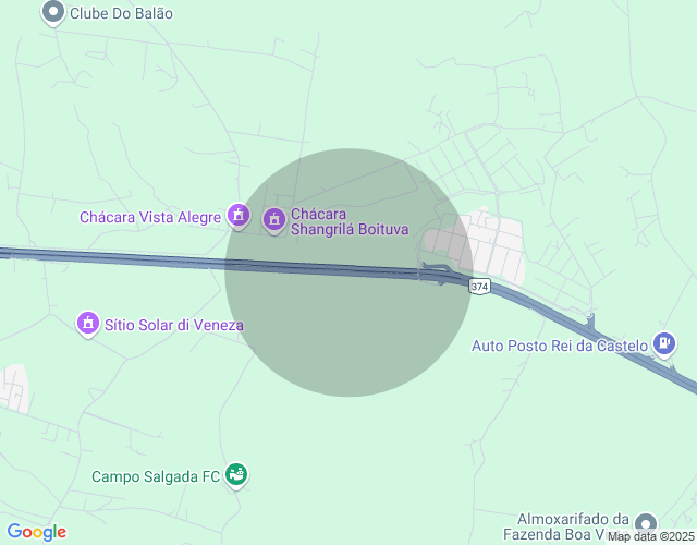 Imóvel no mapa