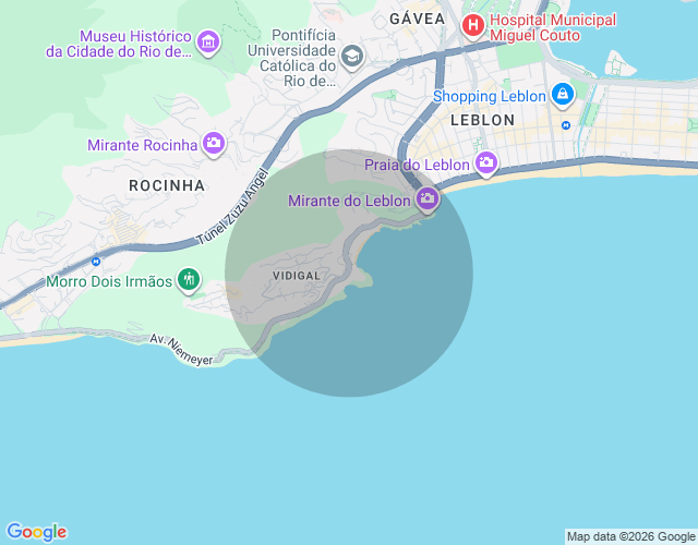 Imóvel no mapa