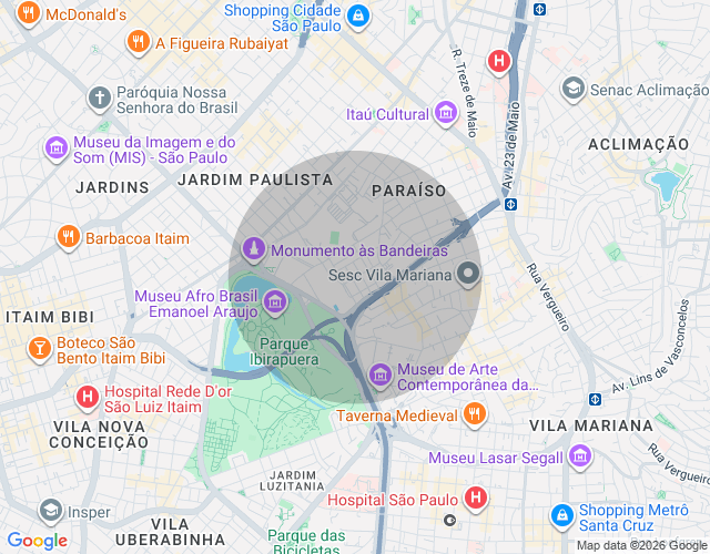 Imóvel no mapa
