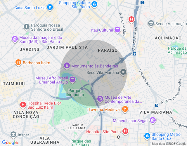 Imóvel no mapa