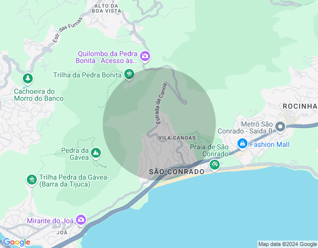 Imóvel no mapa