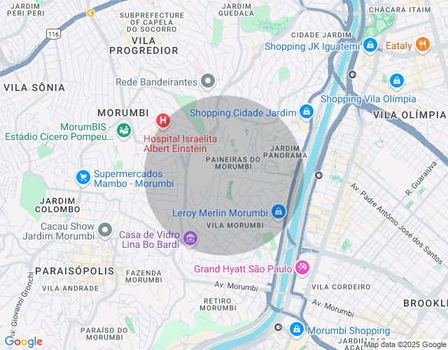 Imóvel no mapa