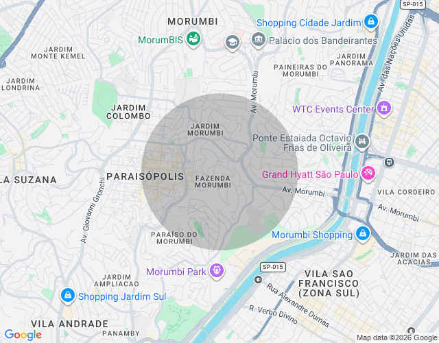 Imóvel no mapa