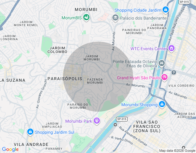 Imóvel no mapa