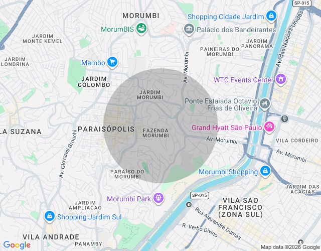 Imóvel no mapa