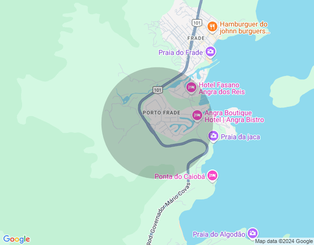 Imóvel no mapa