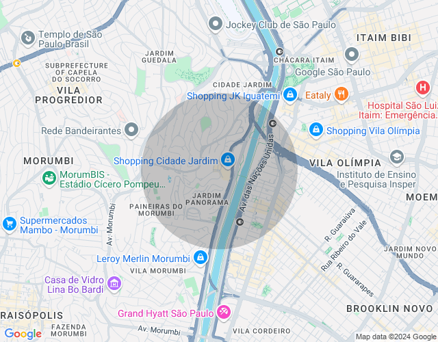 Imóvel no mapa