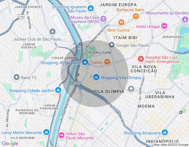 Imóvel no mapa