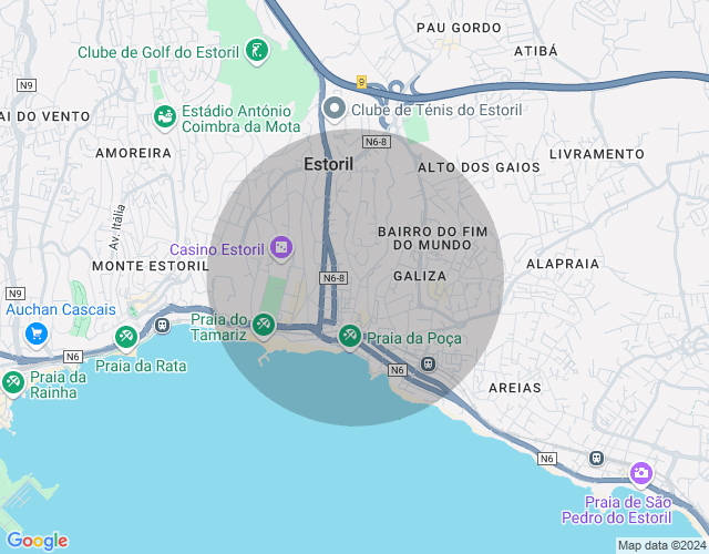 Imóvel no mapa