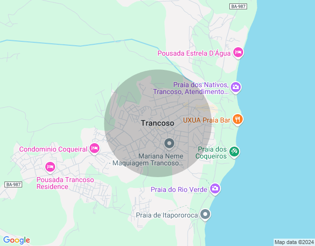 Imóvel no mapa