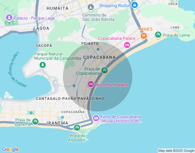 Imóvel no mapa