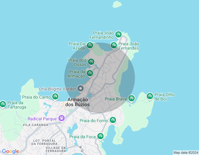 Imóvel no mapa