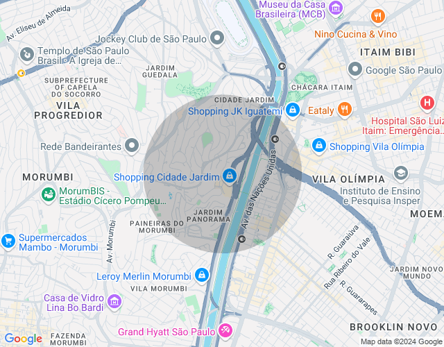 Imóvel no mapa