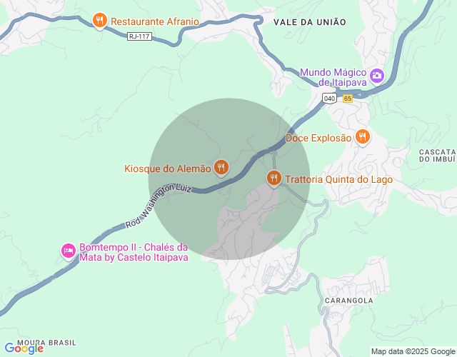 Imóvel no mapa