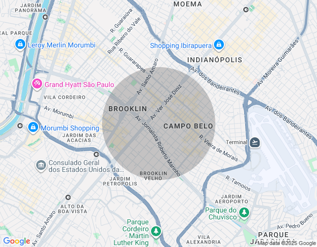 Imóvel no mapa