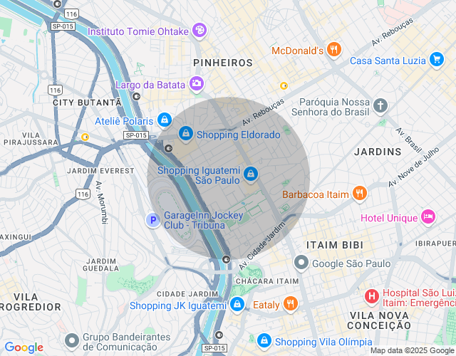 Imóvel no mapa