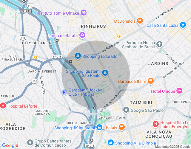 Imóvel no mapa