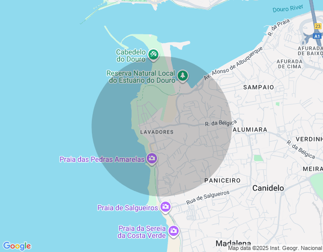 Imóvel no mapa